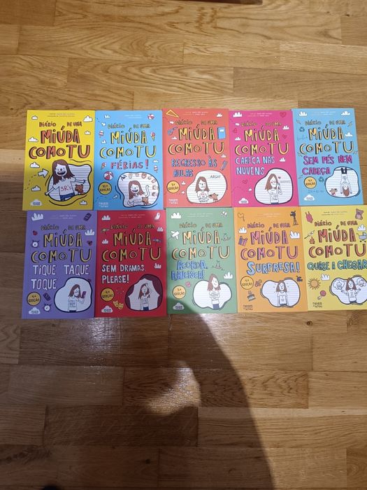 Livros " Diário de uma miúda como tu"