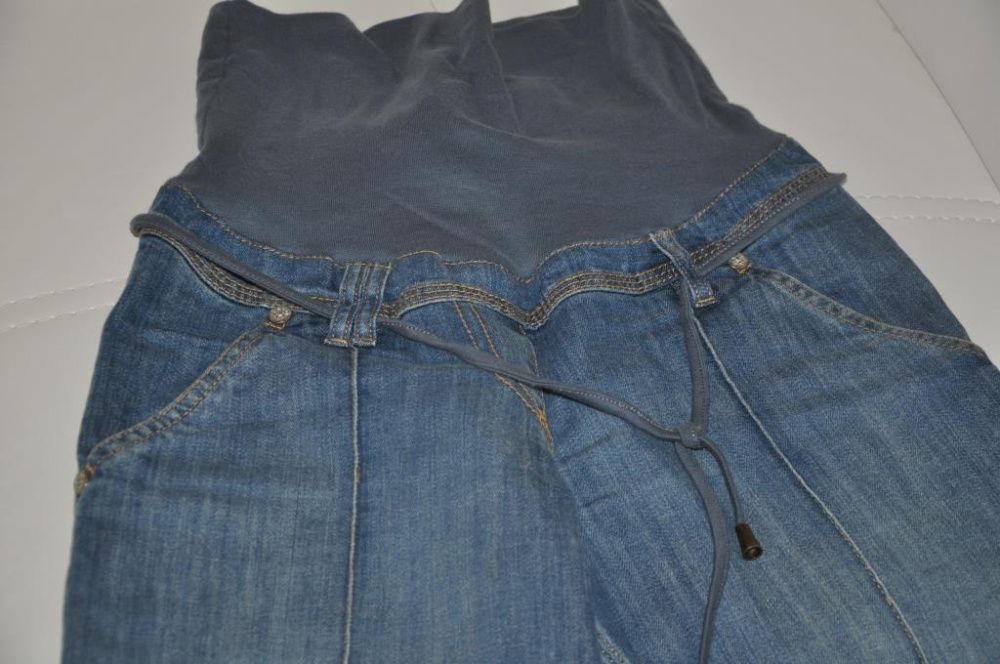 Rybaczki ciążowe jeansowe rozm. S 9fashion indygo