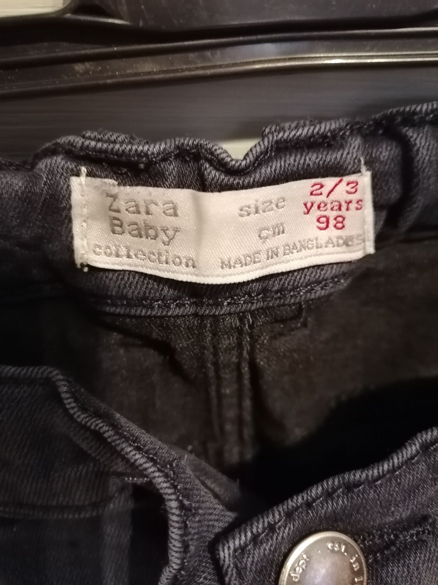 Jeans para criança em cinza - Zara Baby