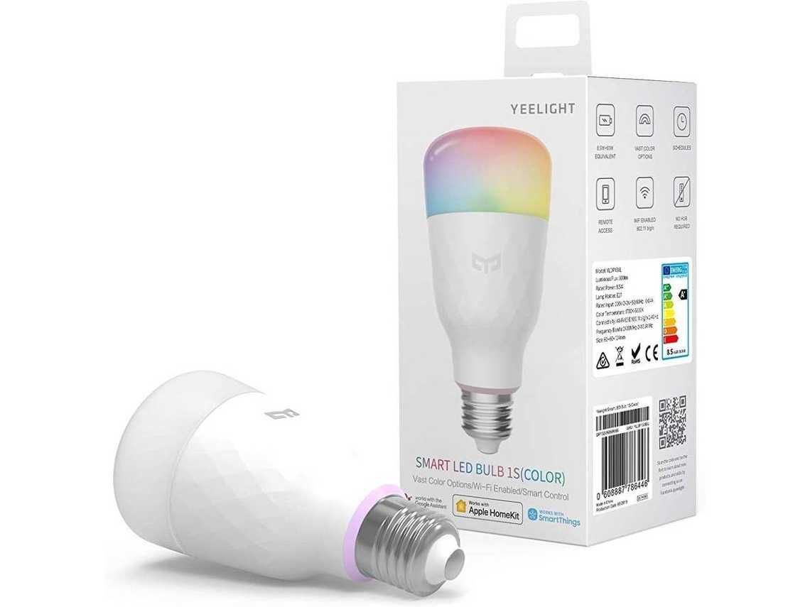 Lâmpada Inteligente LED Yeelight Smart Bulb 1S (Cor)