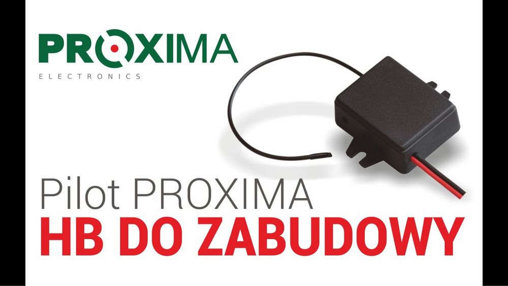 Pilot HB do zabudowy w samochodzie - proxima
