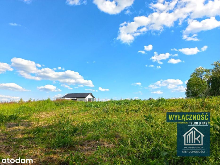Działka budowlana Kłaj-Łysokanie 9,55a, media