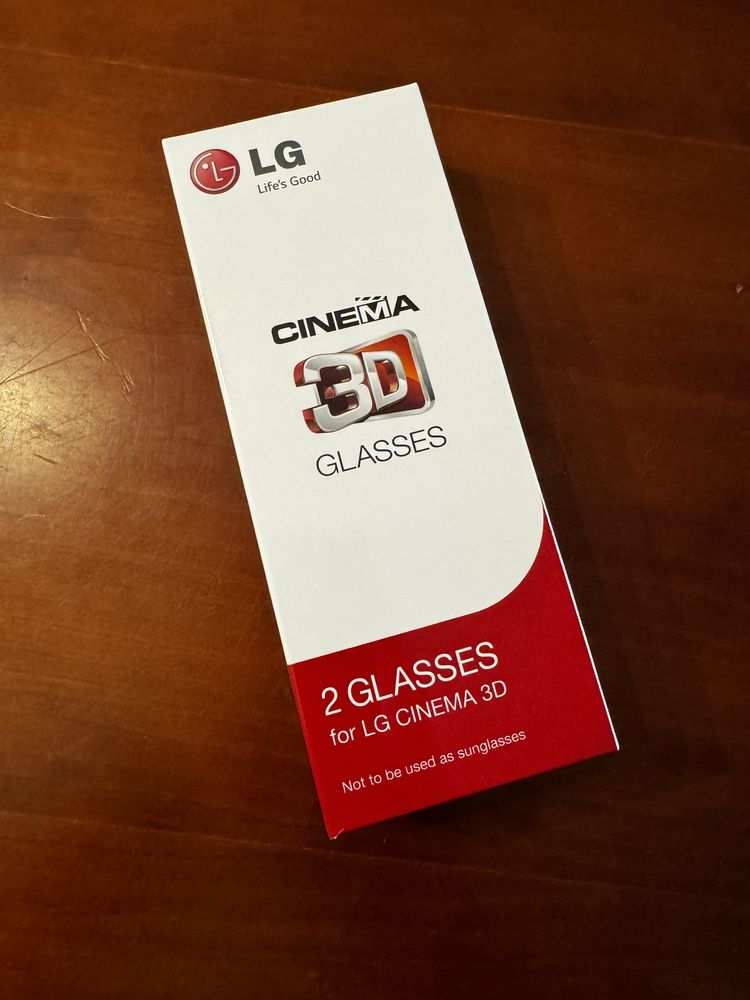 Oculos LG televisao 3D