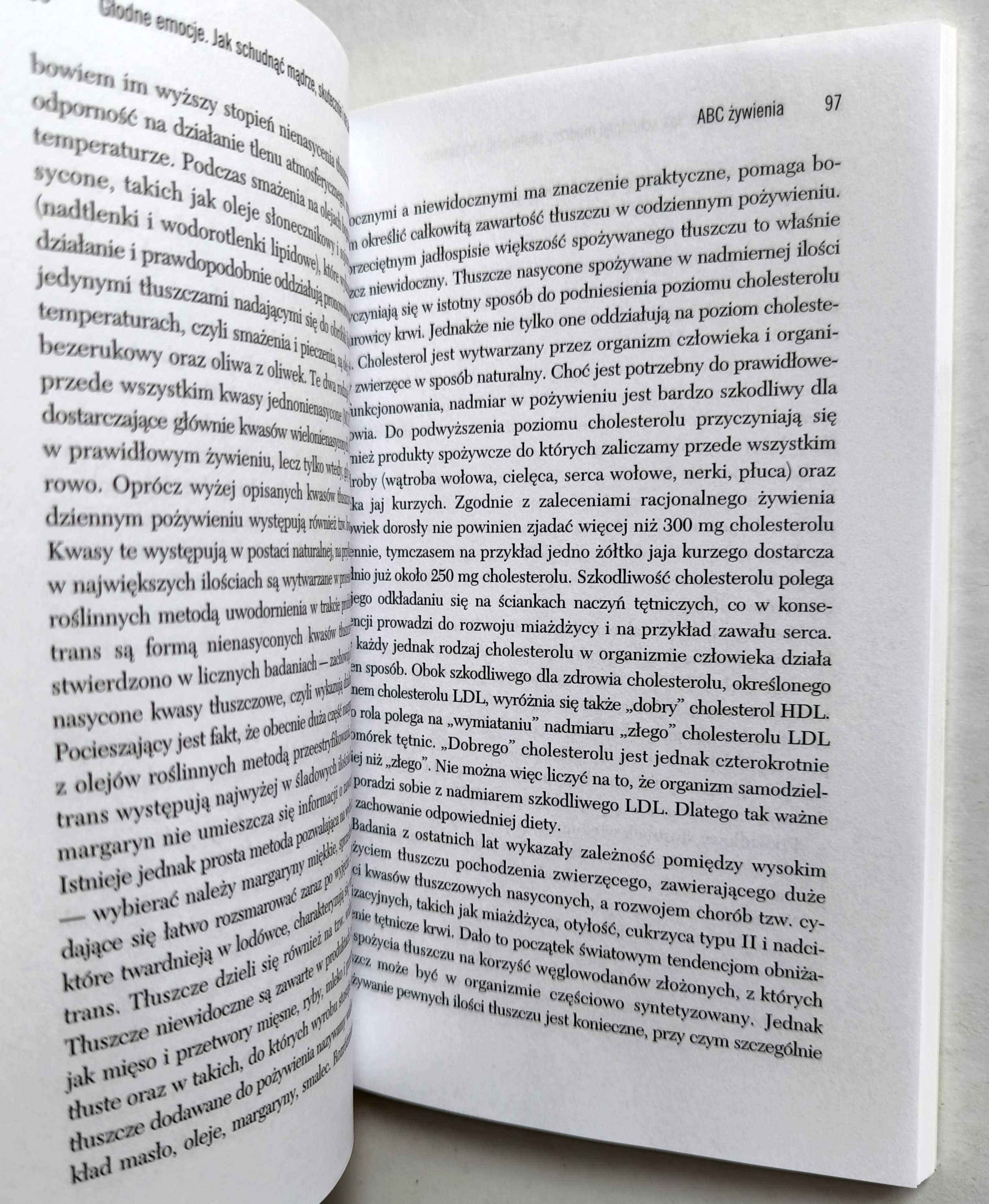 GŁODNE EMOCJE. Jak schudnąć mądrze, skutecznie i na zawsze, Sasin NOWA