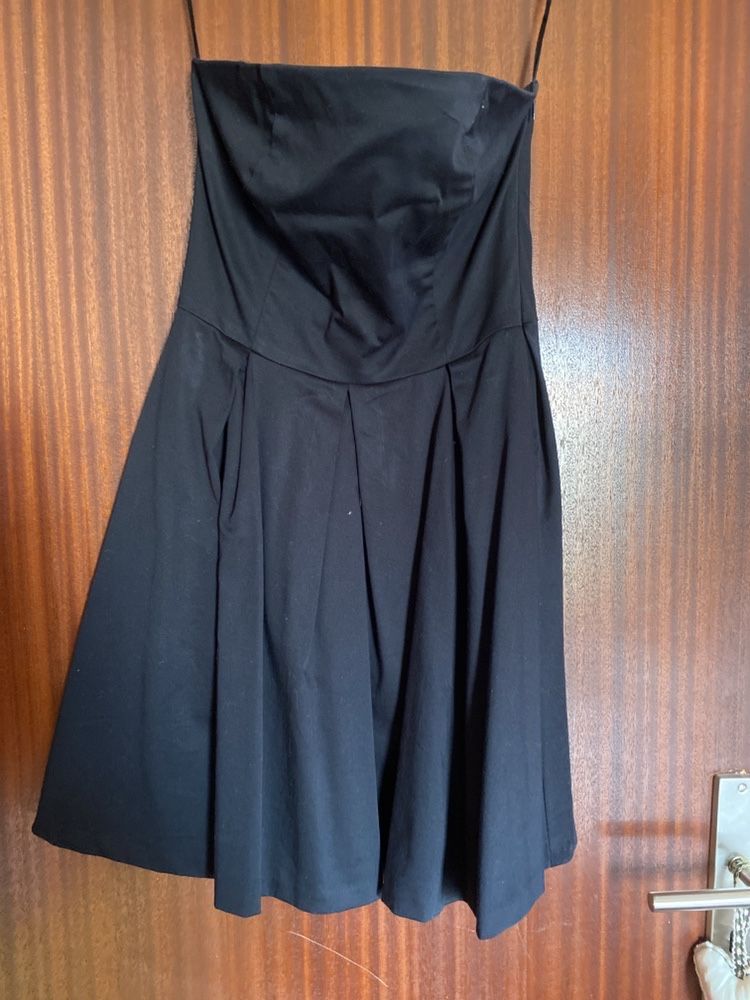 Vestido bershka azul escuro tamanho S