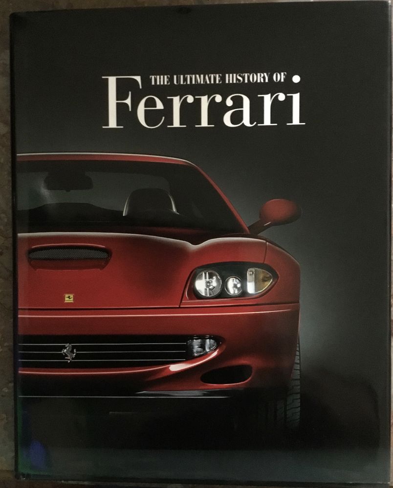 Livro ''The Ultimate History of Ferrari''
