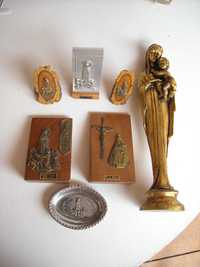 Conjunto miniaturas recordações de Fatima