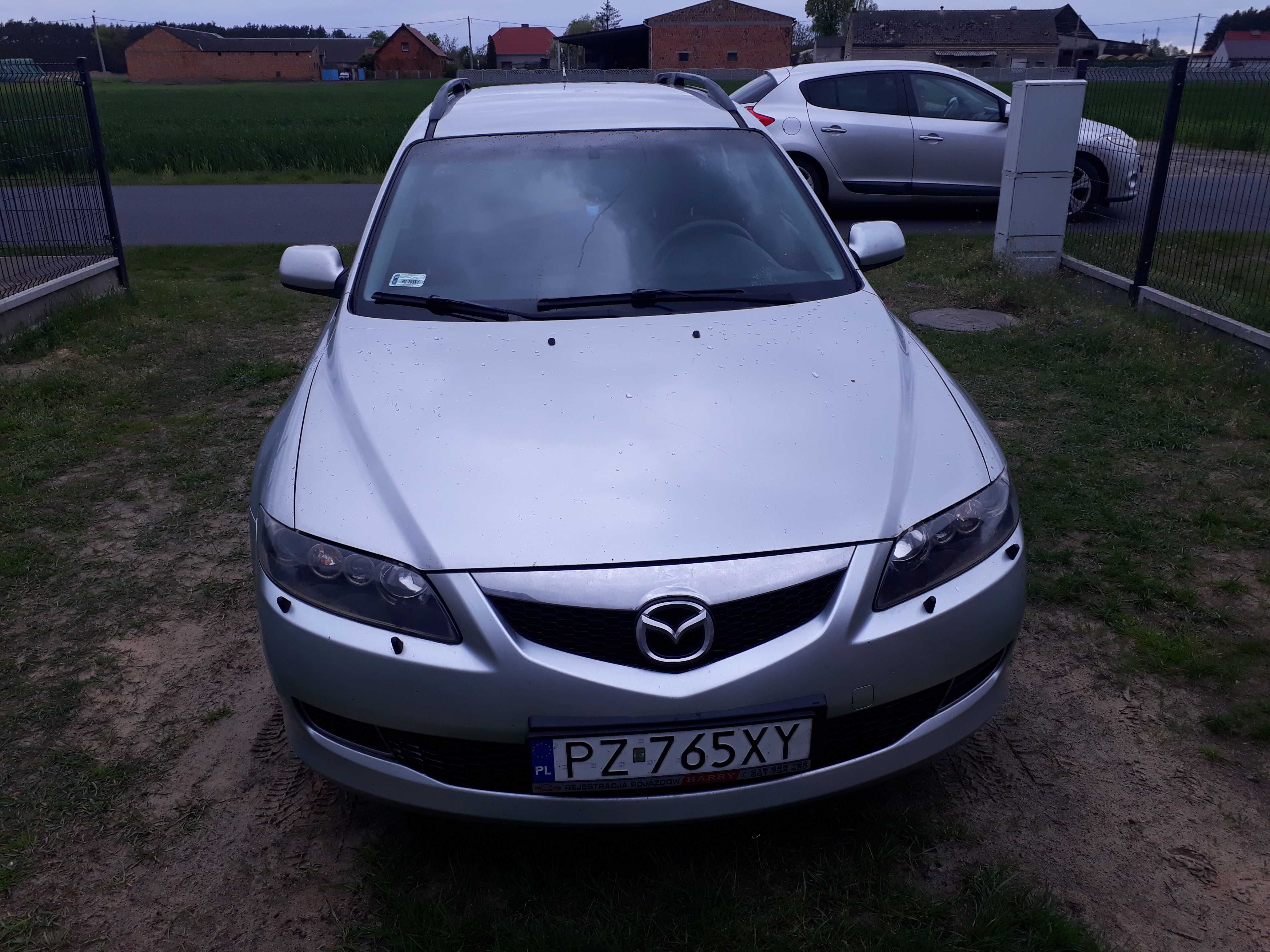 Mazda 6 kombi rocznik 2007 benzyna srebrny