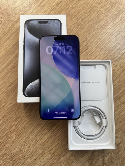 Iphone 15 Pro Max de 256gb com fatura ( Como Novo)