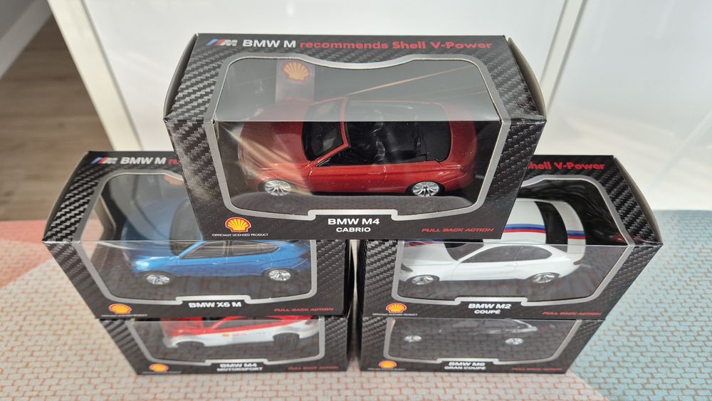 BMW M motorsport kolekcja Shell M2 M4 M6 X6M M4