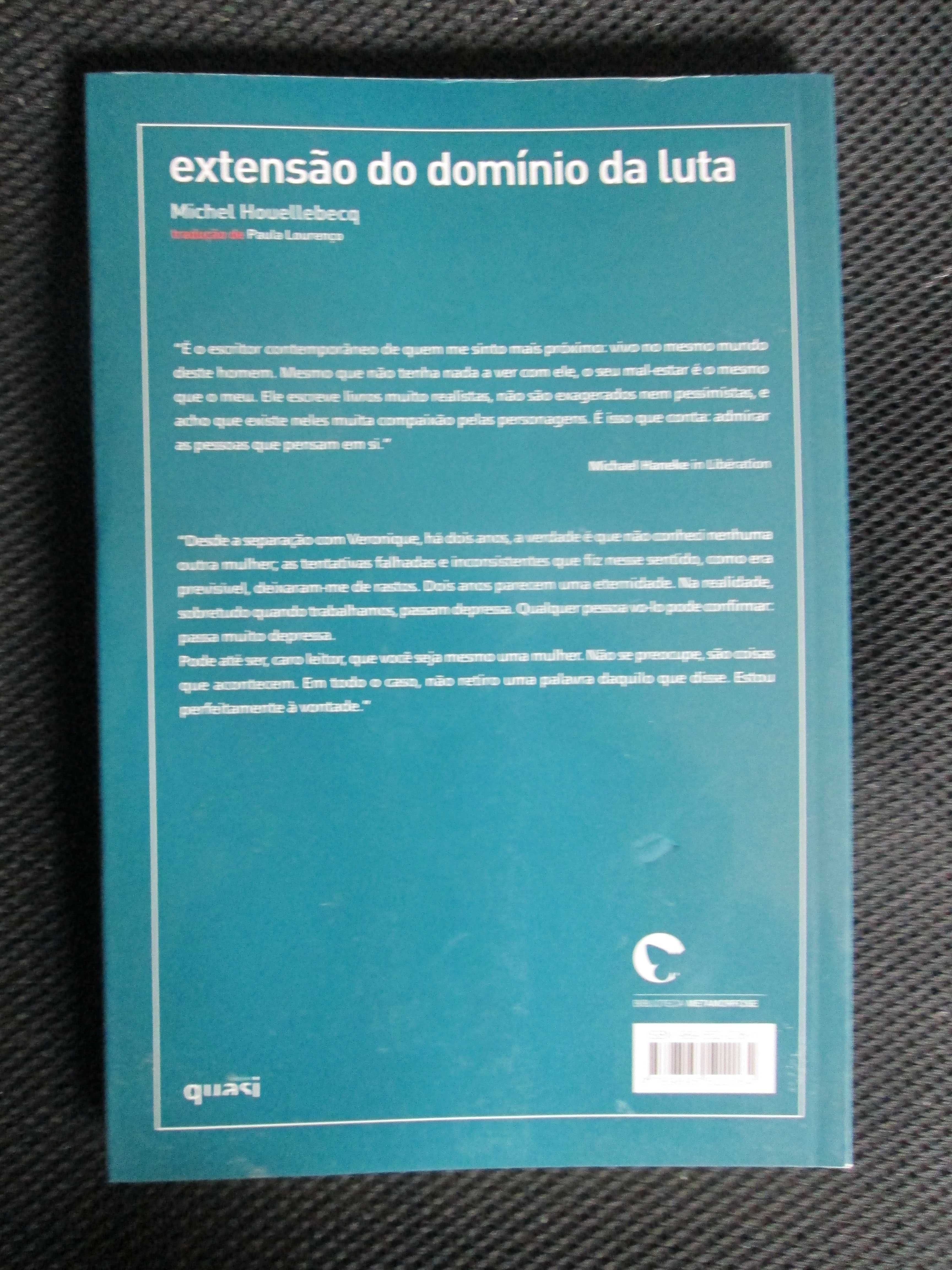 Extensão do domínio da luta, de Michel Houellebecq, novo