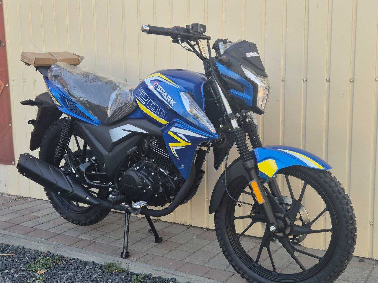 НОВИЙ! Мотоцикл SPARK 200R-17