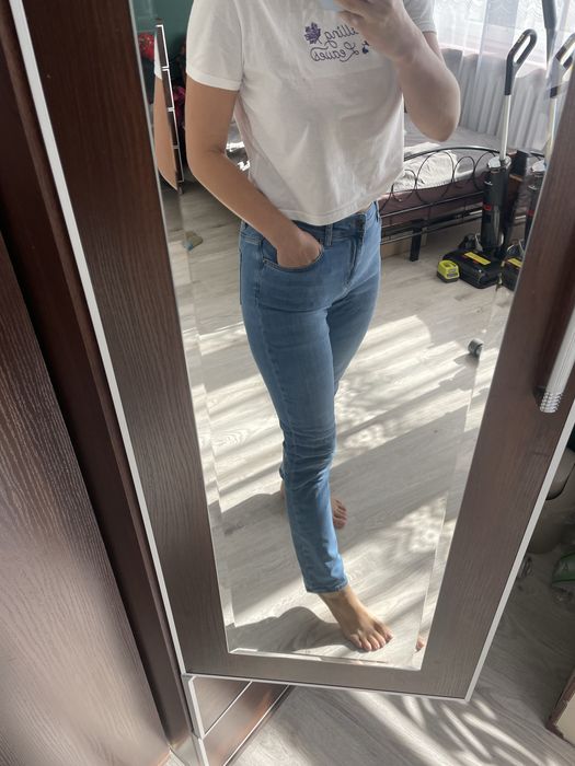 Spodnie jeansowe lee cooper m/l damskie jasne