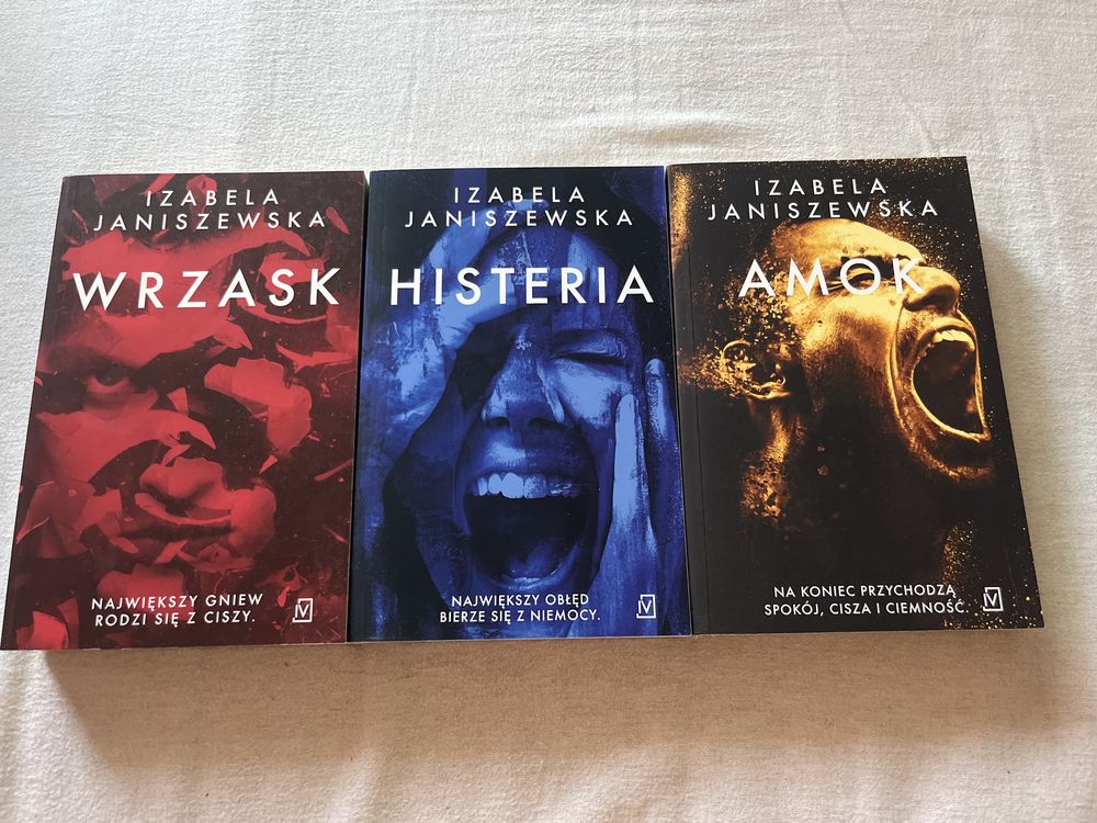 Izabela Janiszewska Wrzask + Histeria + Amok