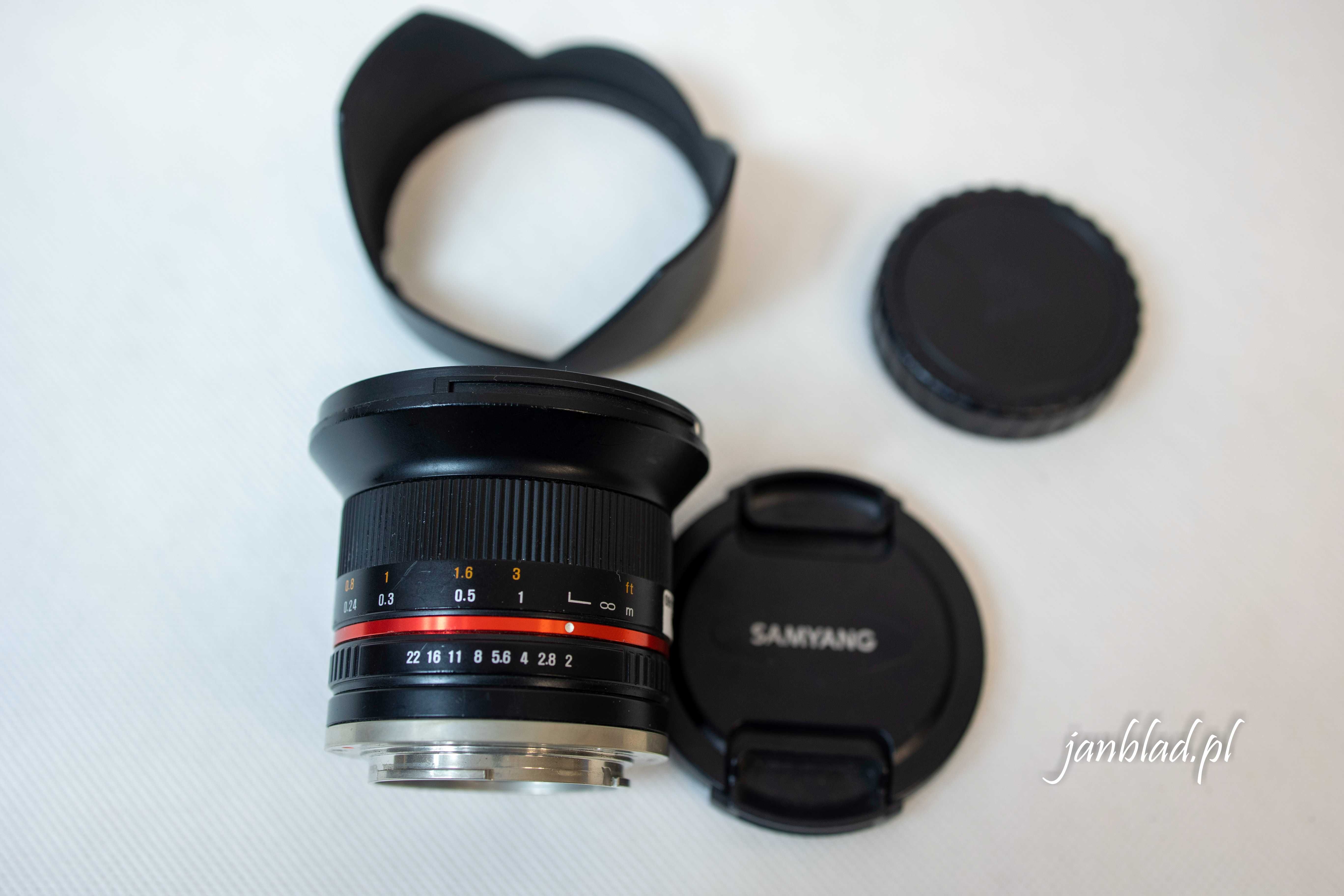 Obiektyw Samyang 12mm F2.0 NCS CS Sony E