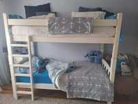 Bunk Bed Branca Com colchao
