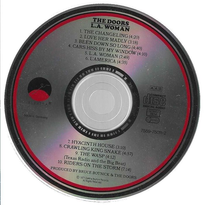 Doors - - - - - L.A. Woman - - - - - CD
