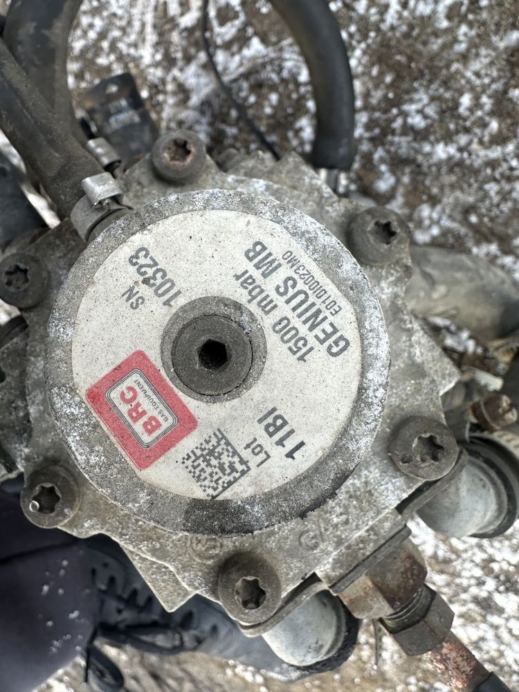 Гбо комплект 4 покоління з балоном 71л BRC 4 циліндра