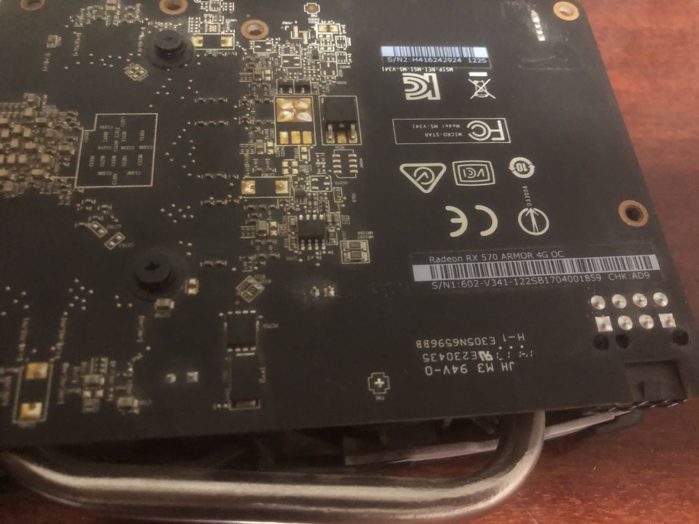 Rx 570 Armor 4gb oc