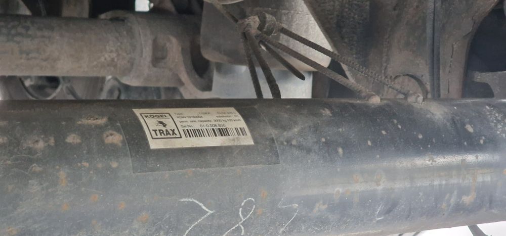 Kogel trax,  maxima 1300, naczepa Kogel chłodnia