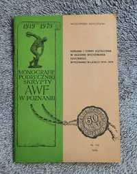 Monografie podręczniki skrypty AWF Włodzimierz Rataszewski 1919
