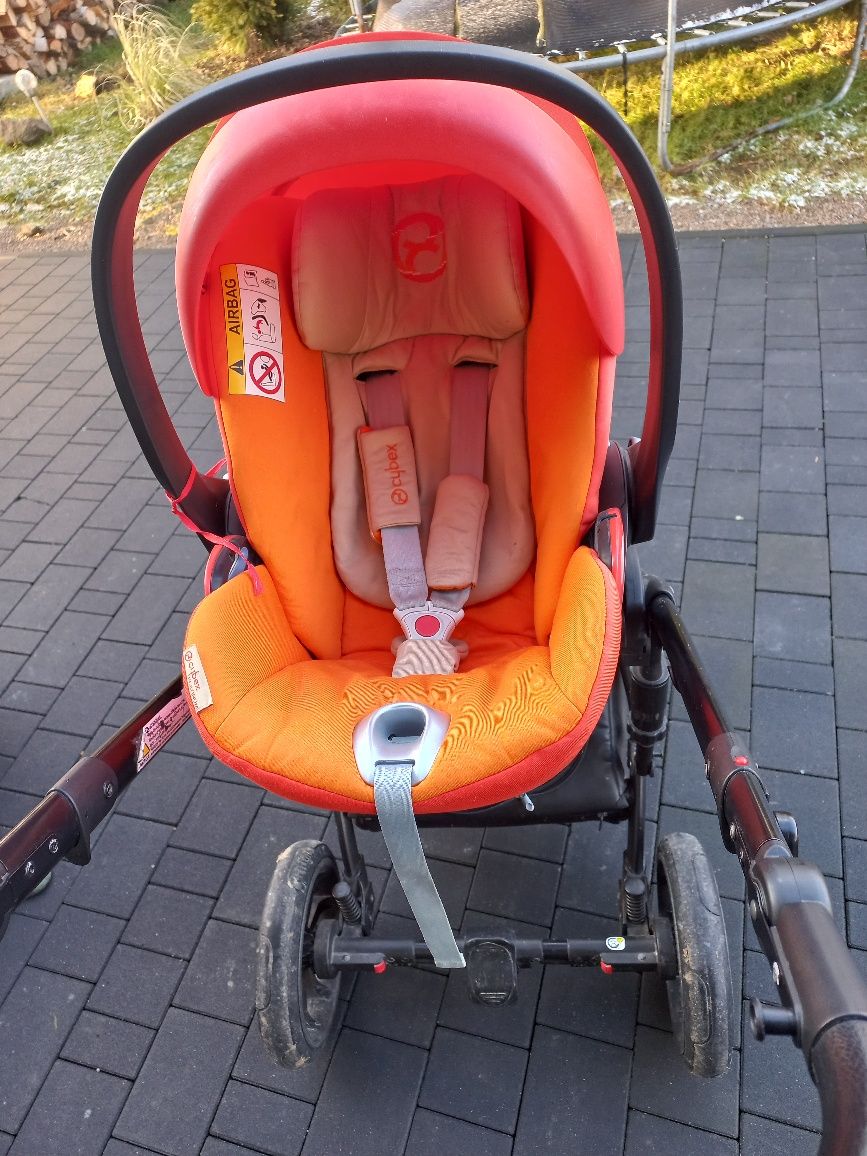 Wózek 2w1 Anex sport fotelik cybex