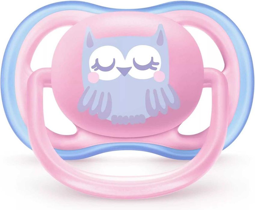 Philips Avent Smoczek Ultra Air, 2 szt. — smoczek bez bisfenolu  0–6 m