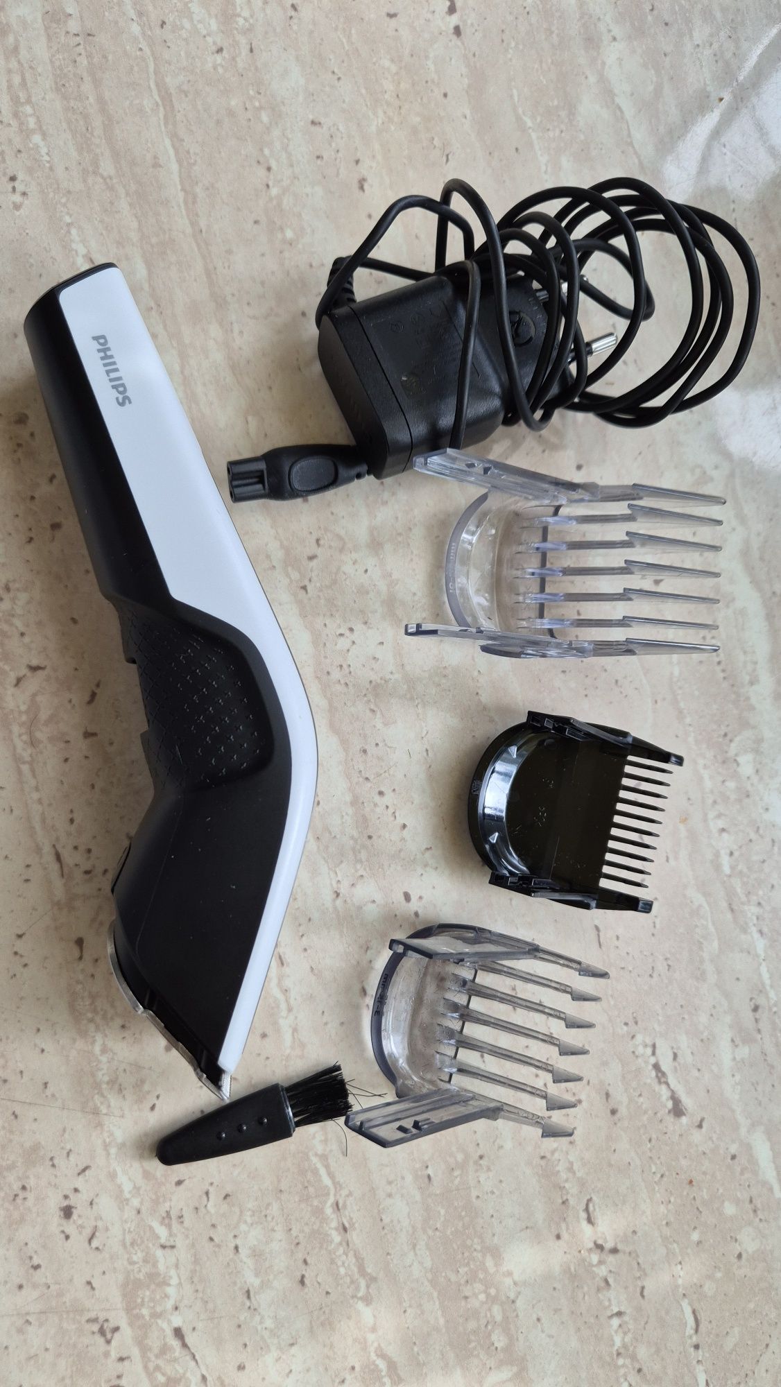 Maszynka do strzyżenia włosów Philips, wodoodporna, bezprzewodowa