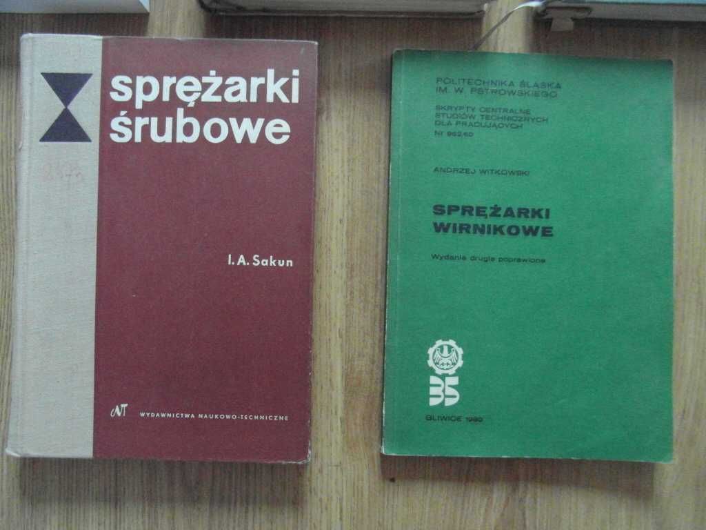 sprężarki śrubowe tłokowe kompresory promieniowe osiowe wirnikowe