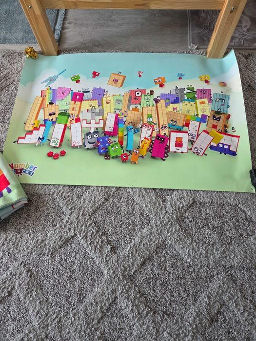 Plakat Numberblocks dla dzieci