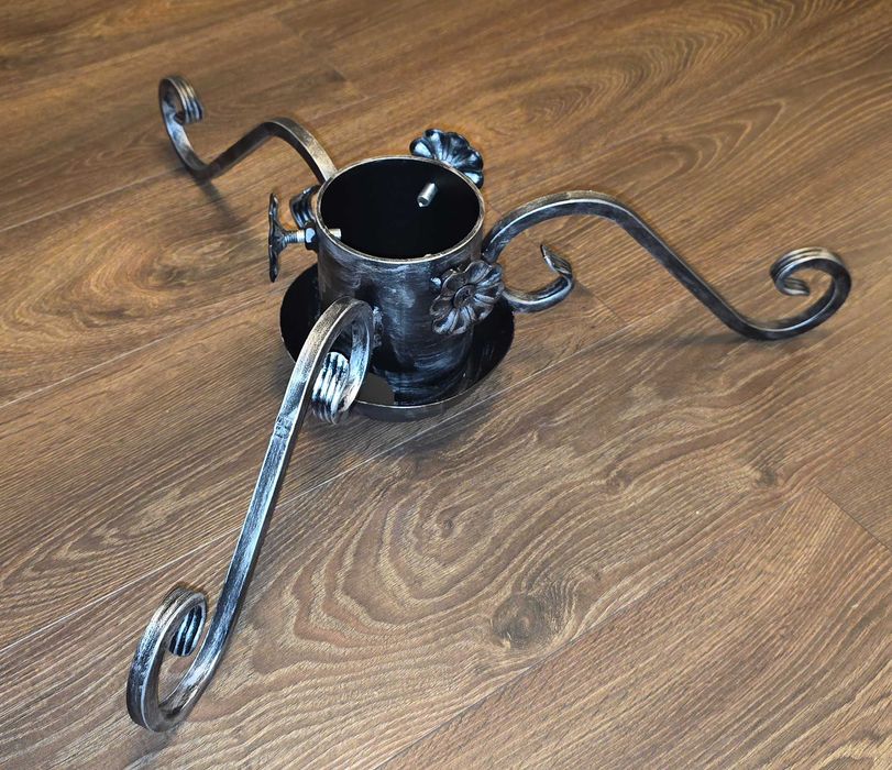 stojak choinkowy stojak pod choinkę metalowy na choinkę duży 11cm pień