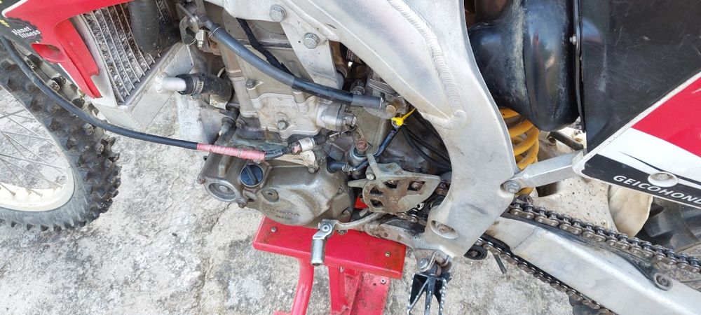 Honda crf 450 po remoncie 2008r.
