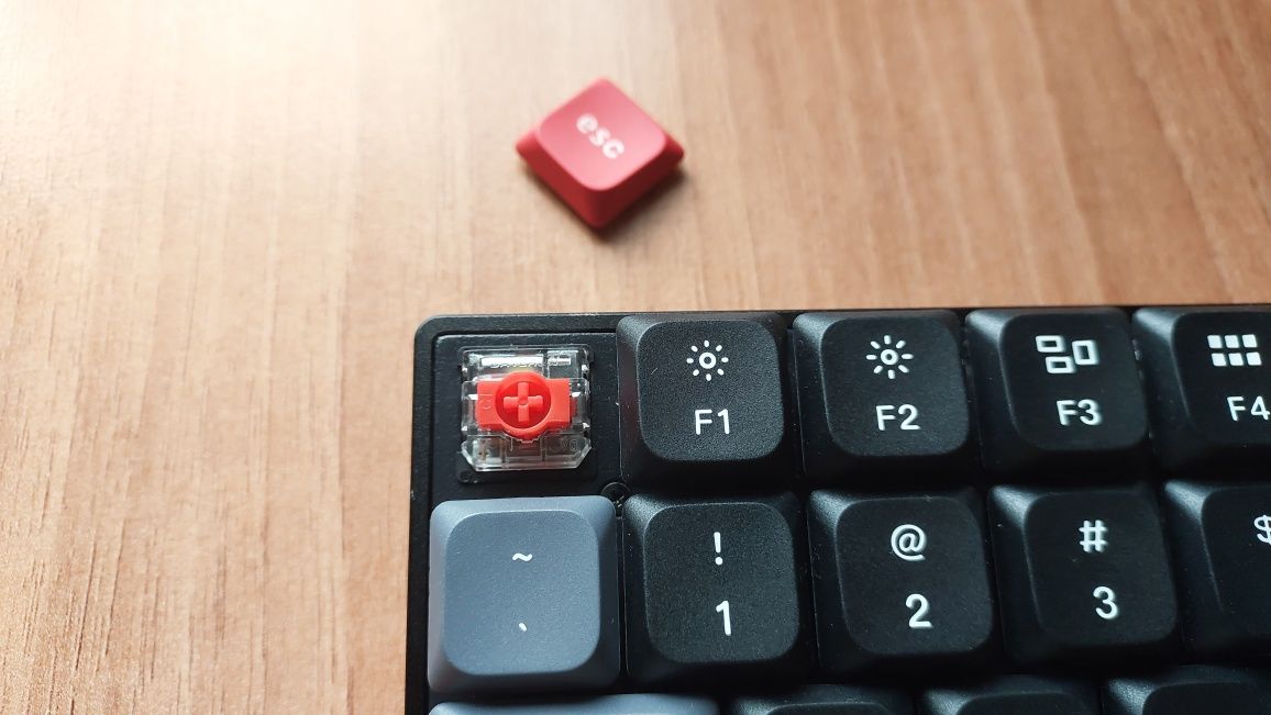 Keychron S1 A1, Gateron Red, White Backlight