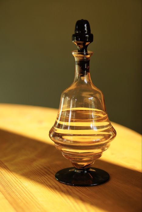 Kolekcjonerska Art Deco karafka Huta Hortensja