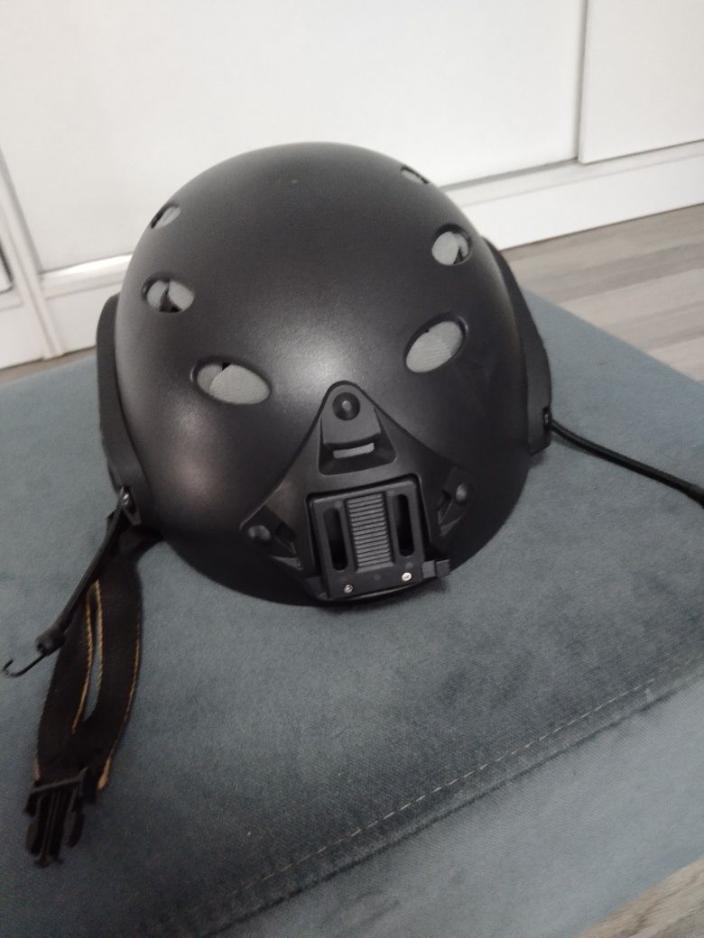 Hełm, kask ASG STRIKE system BLACK