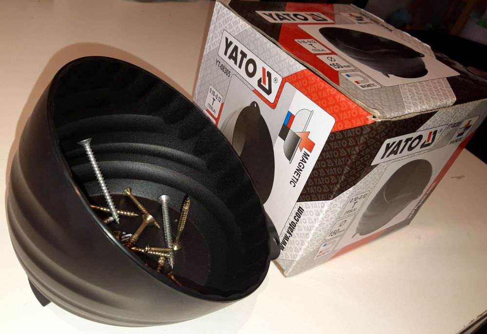 Miska magnetyczna Yato YT-08305 miseczka na śrubki organizer Tesla