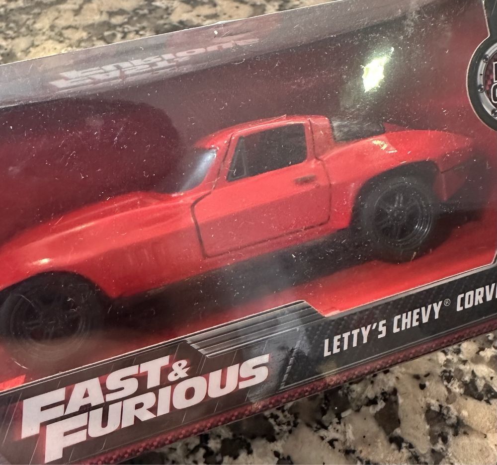 Fast & Furious Letty’s Chevy Corvette Velocidade Furiosoa/Diecast