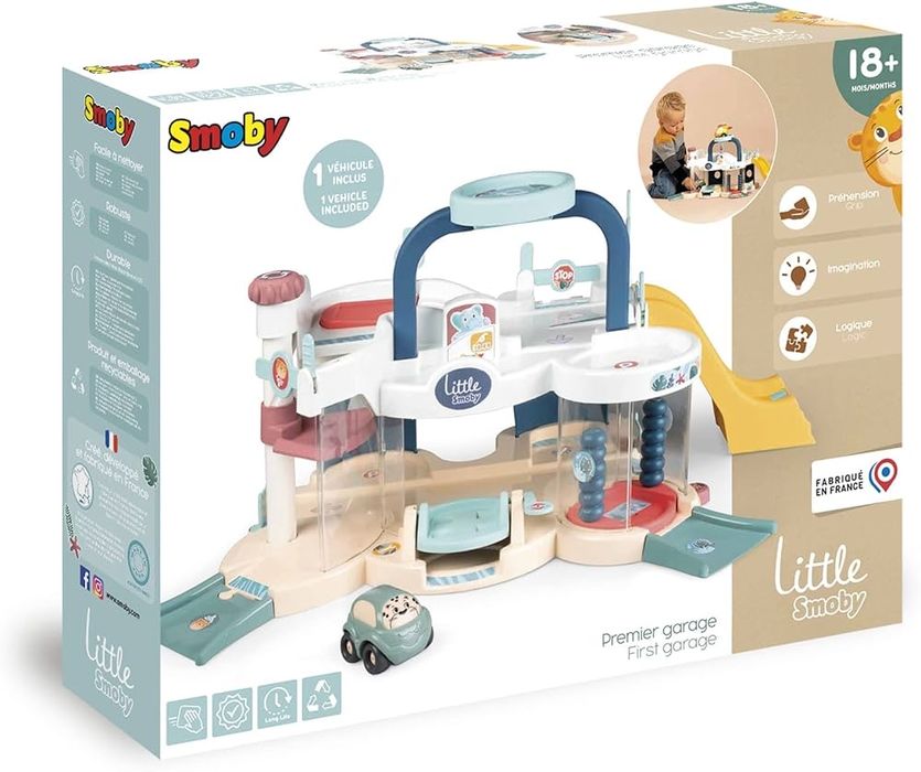 ігровий набір Smoby Little “Перший гараж” 7600140202