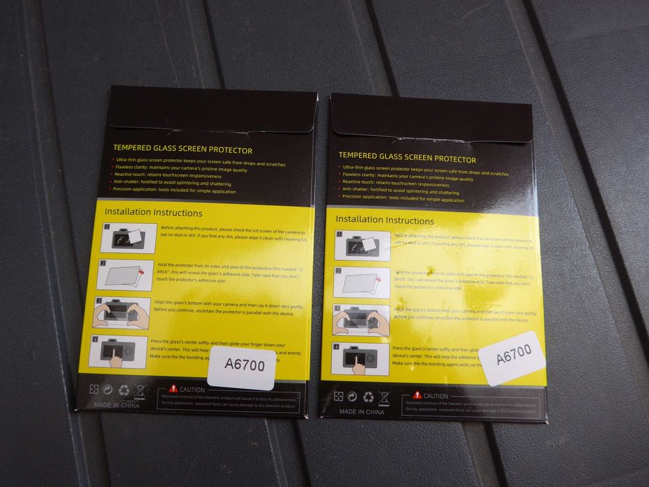 Película vidro temperado para Sony A6700
