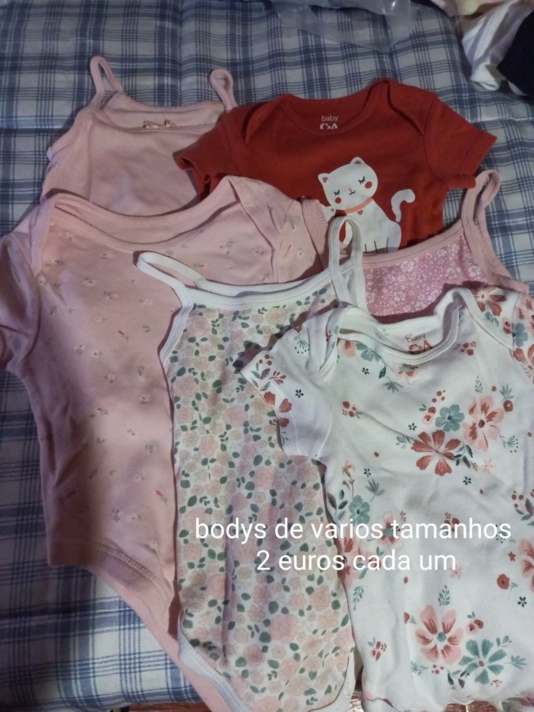 Roupa de bebé menina vários tamanhos