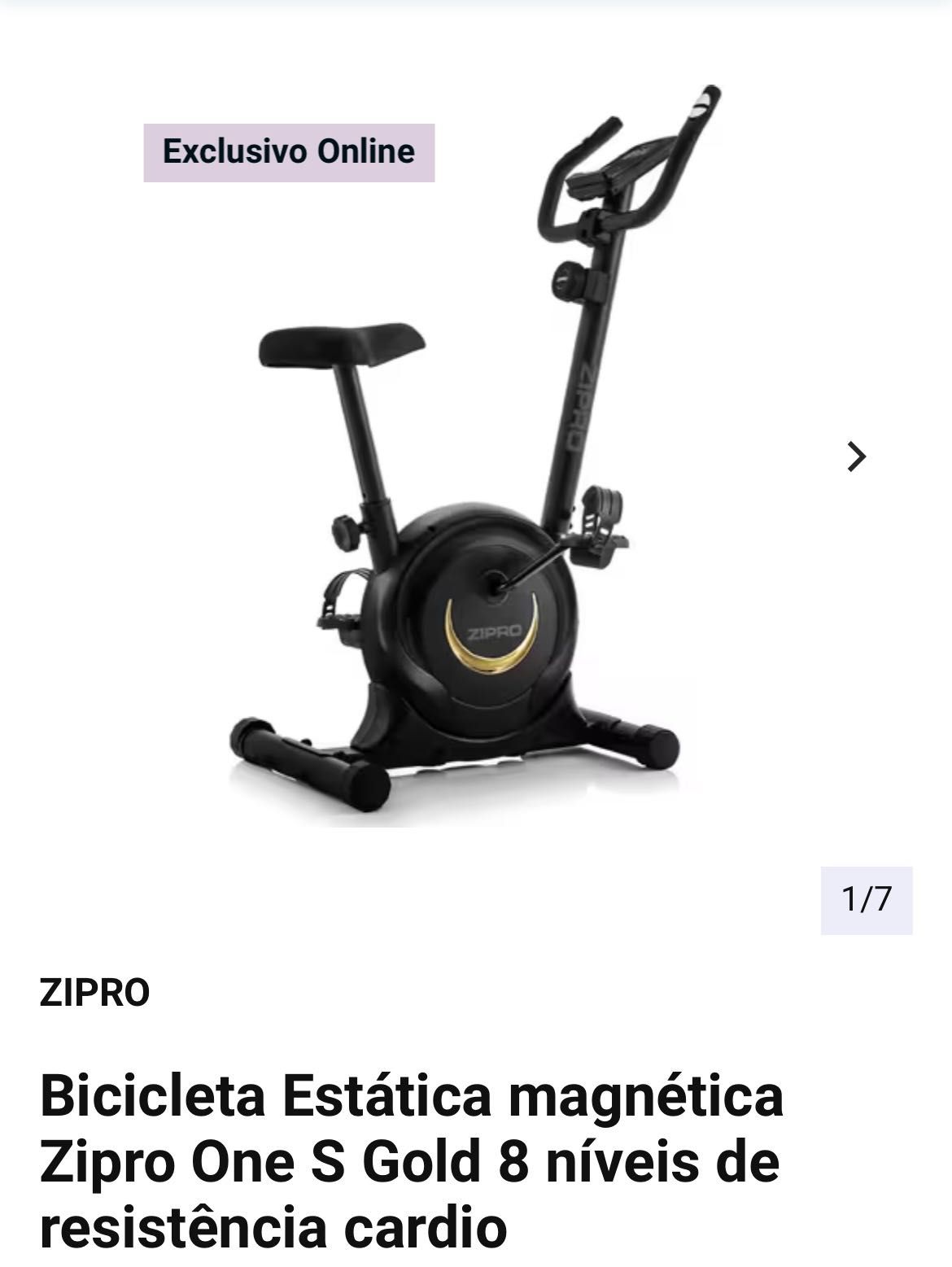 Bicicleta estática
