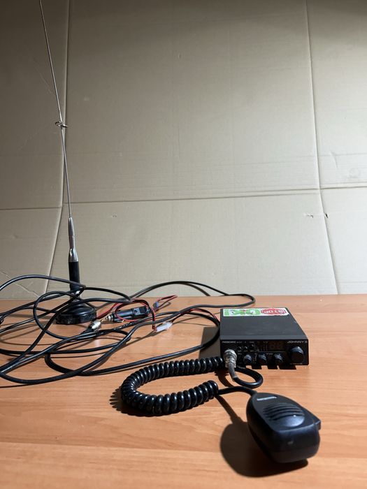 CB radio President JOHNNY 2 plus antena 80 cm