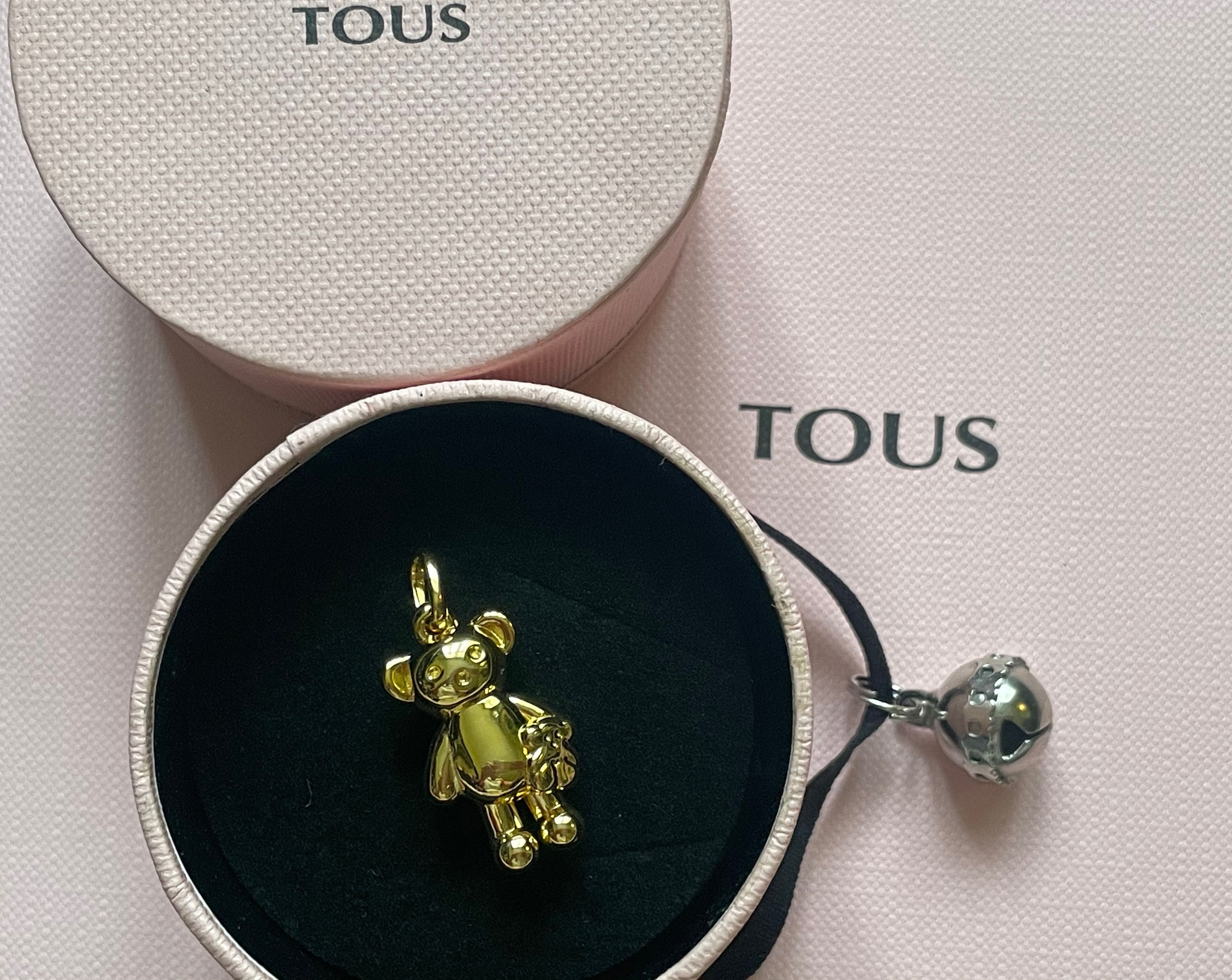 Mały wisiorek Tous z kolekcji Teddy Bear złoty