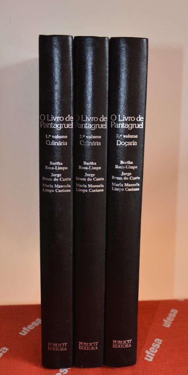 Livros de culinária Pantagruel 3 volumes