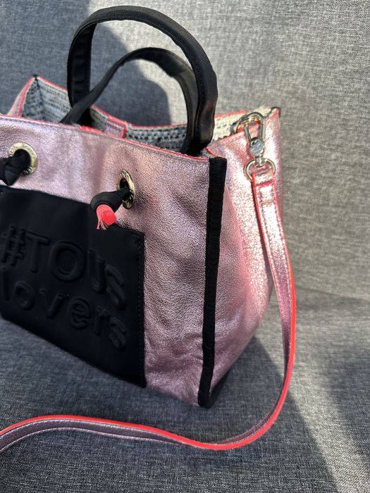 Tous Torebka Amaya różowa torebka torba Tous