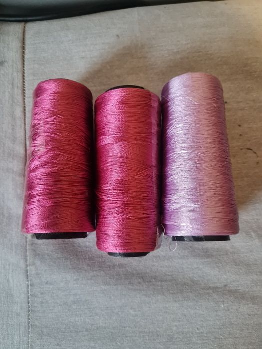 Нитки для шиття,  нитки шовкові