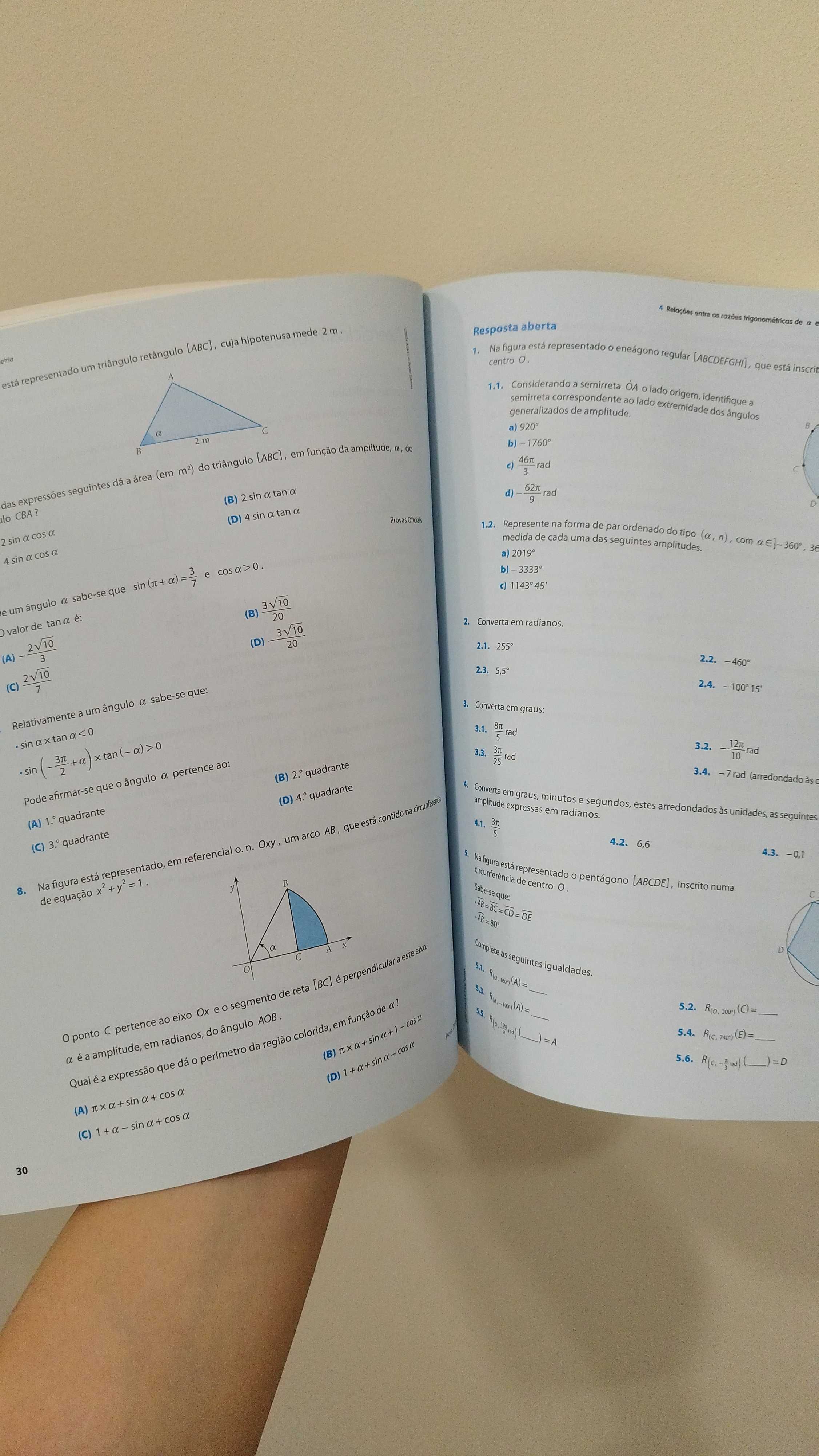 livro resumos matemática 11°ano