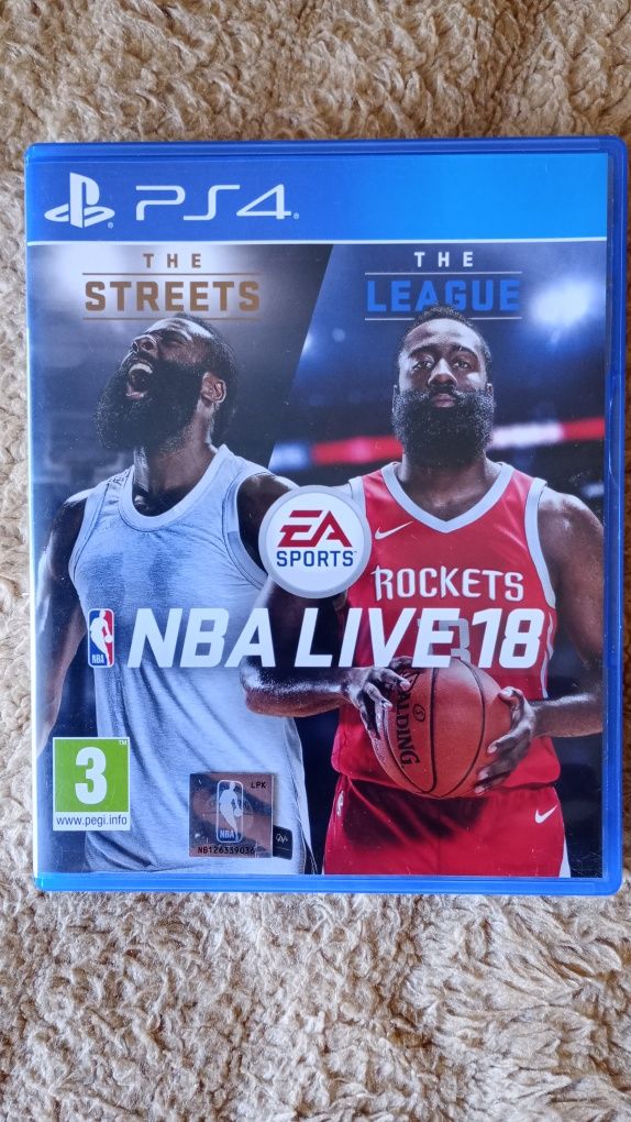 Gra NBA live 18 ps4