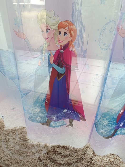 Firana woal Kraina lodu wysokość 230cm