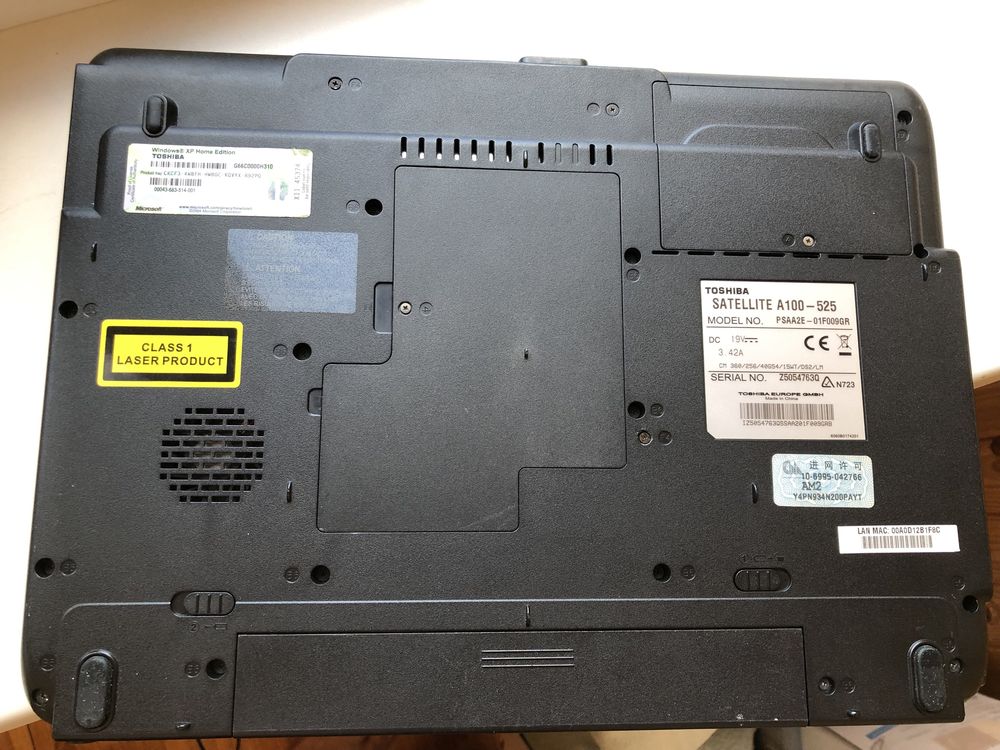 Ноутбук Toshiba A 100 - 525